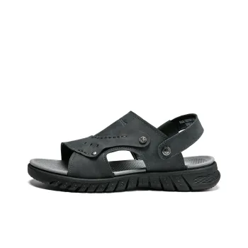 HLA Outdoor Casual Vintage Breathable Slippers 2 in 1 Beach Sandals Men's