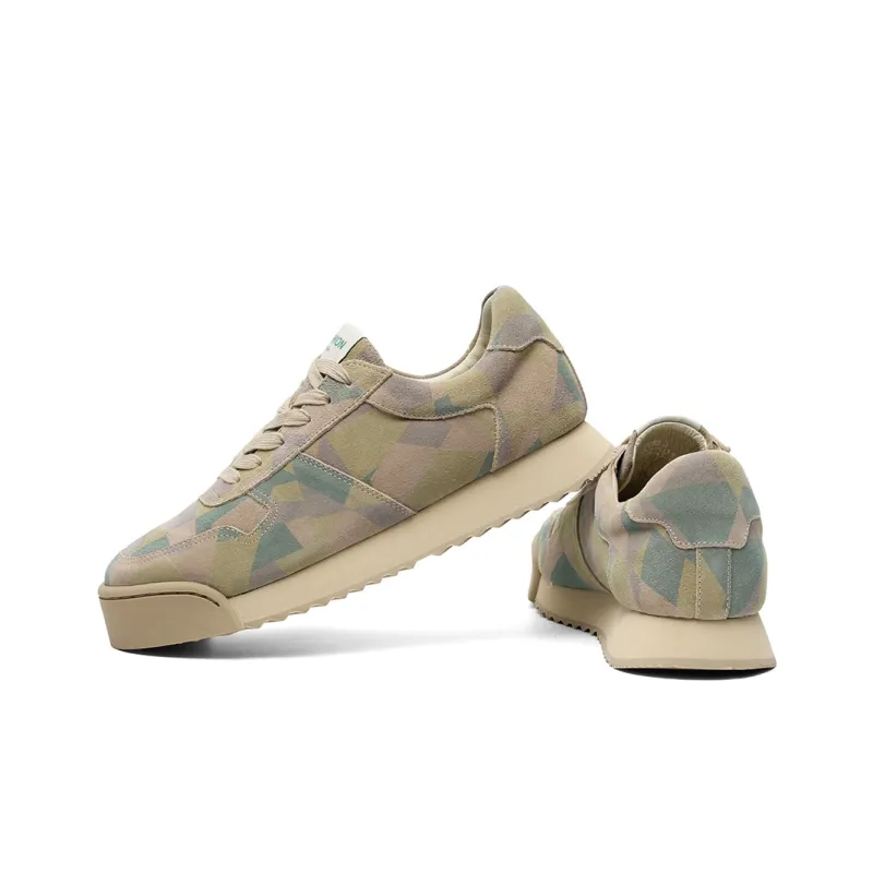 Daying Slip Resistant, Breathable, Lightweight Low Top Casual Shoes Men's Green Camouflage-4