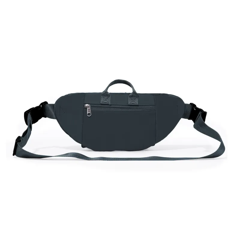 Werocker Nylon Fanny Pack Regular Unisex Classic Black Ecru Mint Green Gray Brown Royal Blue Army Green Gray-28