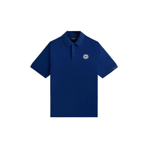 KITH Polo Shirts Unisex Dark Blue