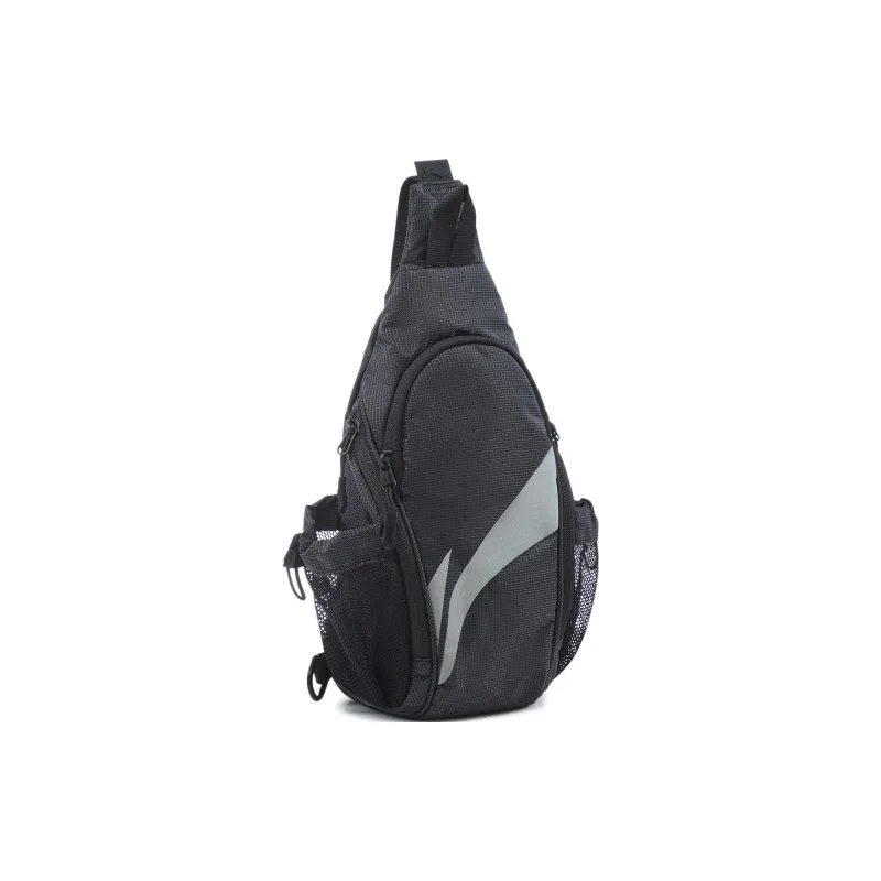 LiNing Fitness Series Polyamide Crossbody Bag, Shoulder Bag Regular Unisex Black-2