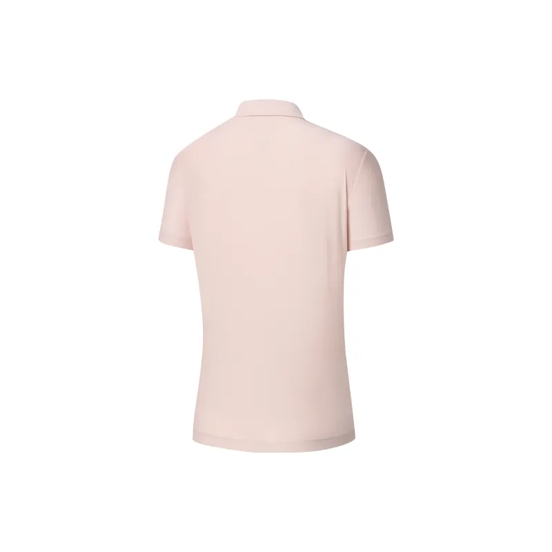 Erke Polo Shirt Women's Peony Pink-1