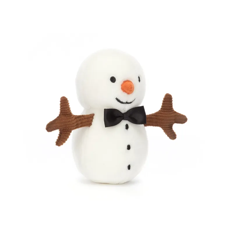 JELLYCAT Interesting Items Jellycat Characters Dumb Snowman Dolls Plush Doll 10cm Height-2
