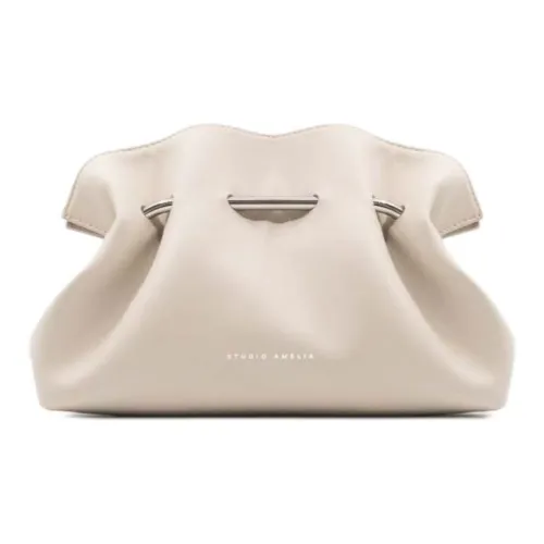 STUDIO AMELIA Chrome-Free Nappa Leather Shoulder Bag chiara Crossbody Bag chiara Mini Women's Stone Color