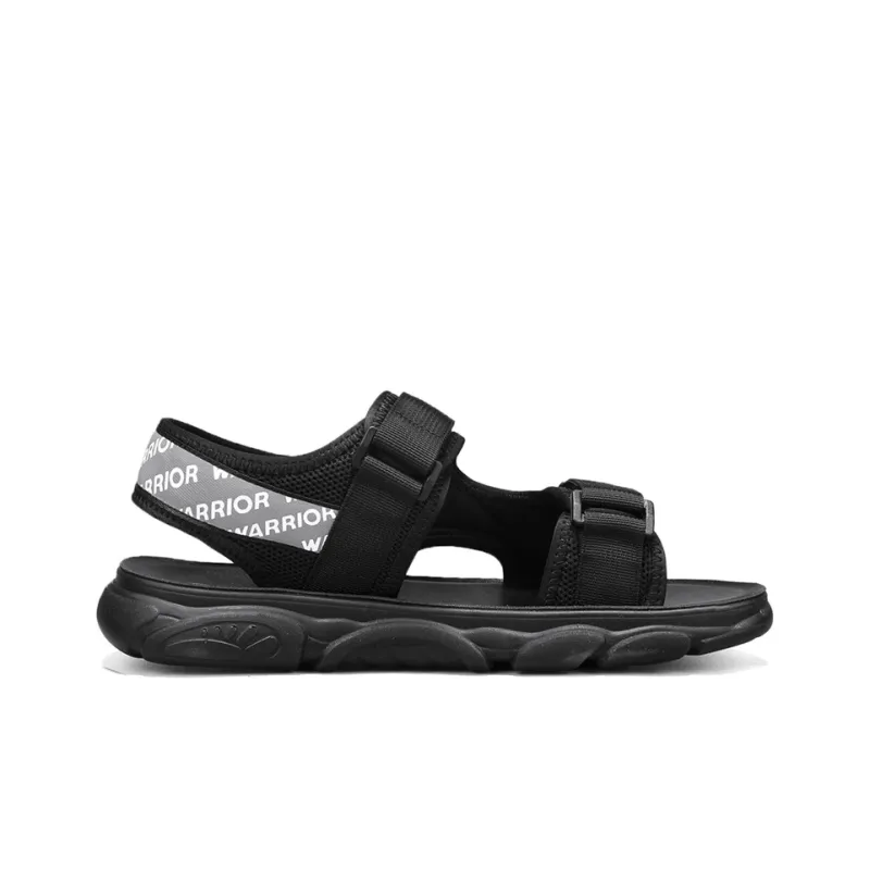 Warrior Casual Chef Shoes Beach Sandals Unisex Black-1