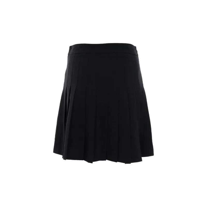 JESSYLINE Denim Short Skirts Women's Black-1
