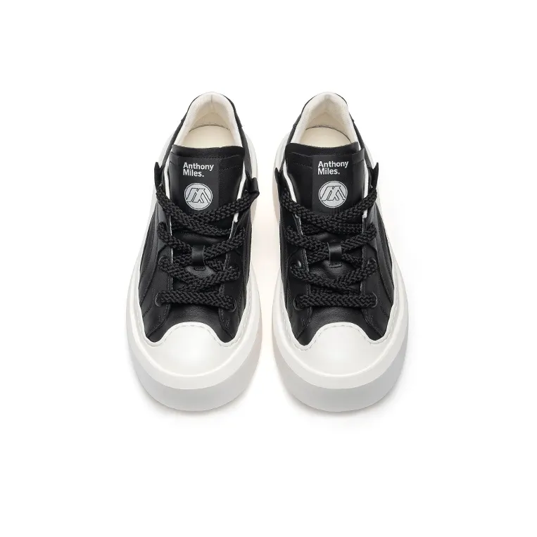Anthony Miles Anti-Slip And Wear-Resistant Height Increasing Low-Top Skateboard Shoes Men's-3