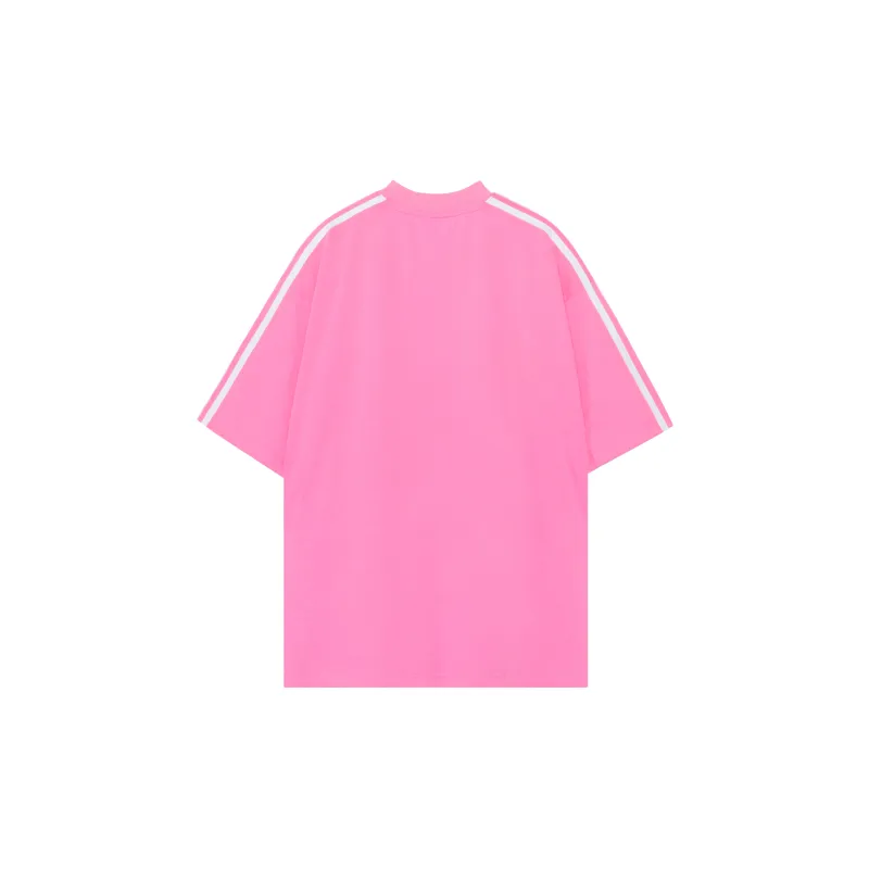 Balenciaga X Adidas Medium Fit T Shirt Neon Pink-1