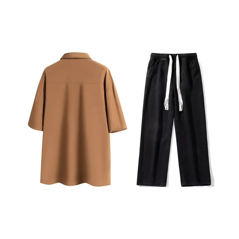 Airwalk Shirt Matching Set Unisex-19