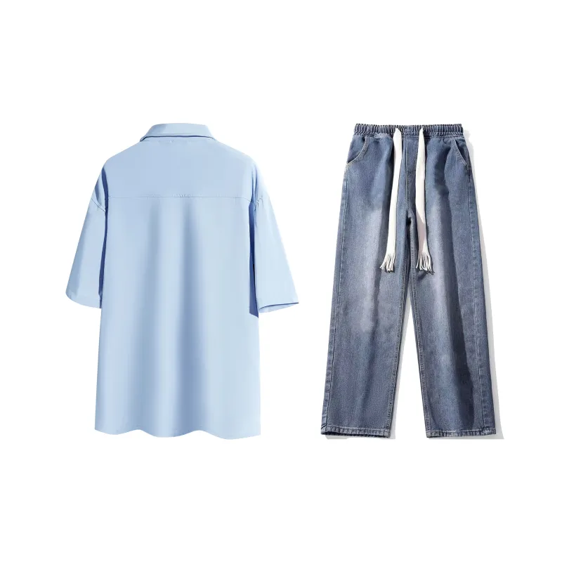 Airwalk Shirt Matching Set Unisex-33