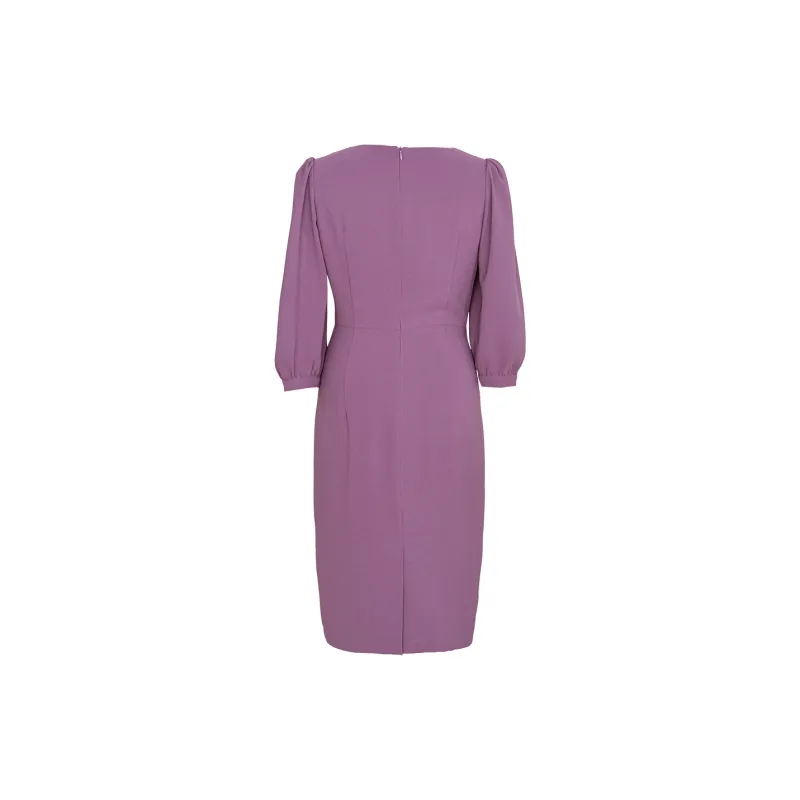 ROEYSHOUSE Long Sleeved Dress Women's Purple-1