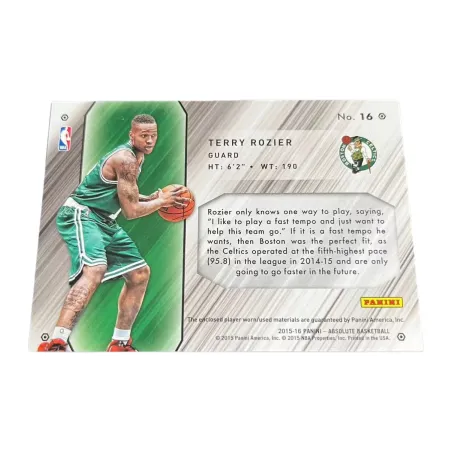 PANINI Rozier Celtics 15 16 ABS25 Rising Stars Four Window PATCH Jersey Material Sports Cards 1 Pc-1