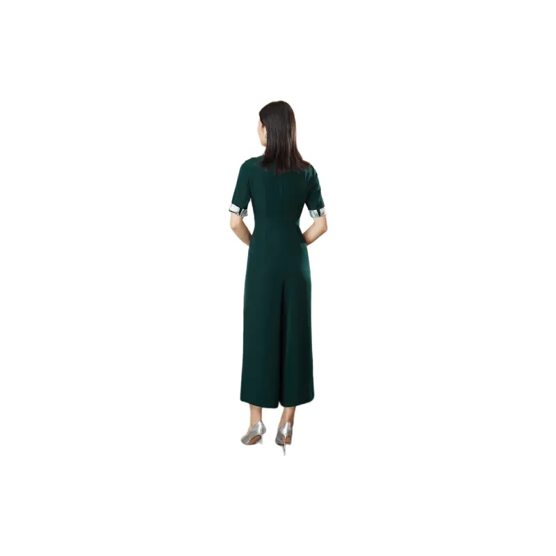 BBLLUUEE Jumpsuit Women's Turquoise-1