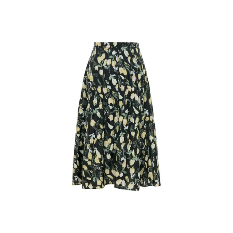XG Casual Long Skirt Women's Letter Flower-1