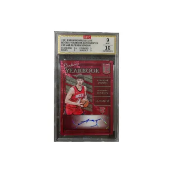 PANINI Alperen ŞEngün 21 22 DONRUSS ELITE Signature GBTC Card #9, Signature 10th Ball Star Card Graded Cards 1 Pc