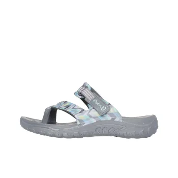 Skechers Slip Resistant Abrasion Resistant Slide Slippers Women's Gray