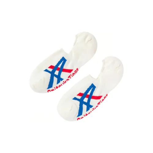 Onitsuka Tiger No-Show Socks Unisex White