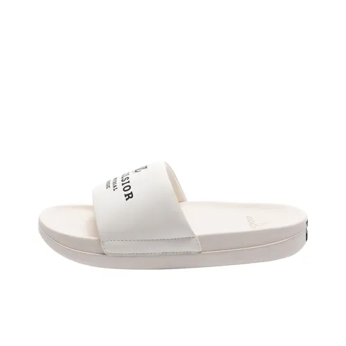 Excelsior Slide Slippers Unisex White