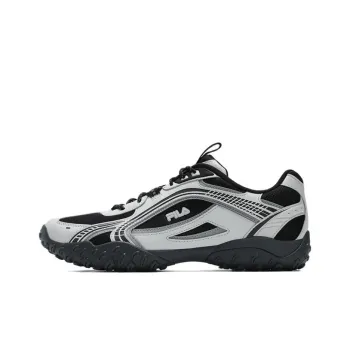 FILA PEBBLE Wear Resistant Low Top Casual Running Shoes Men's Gray
