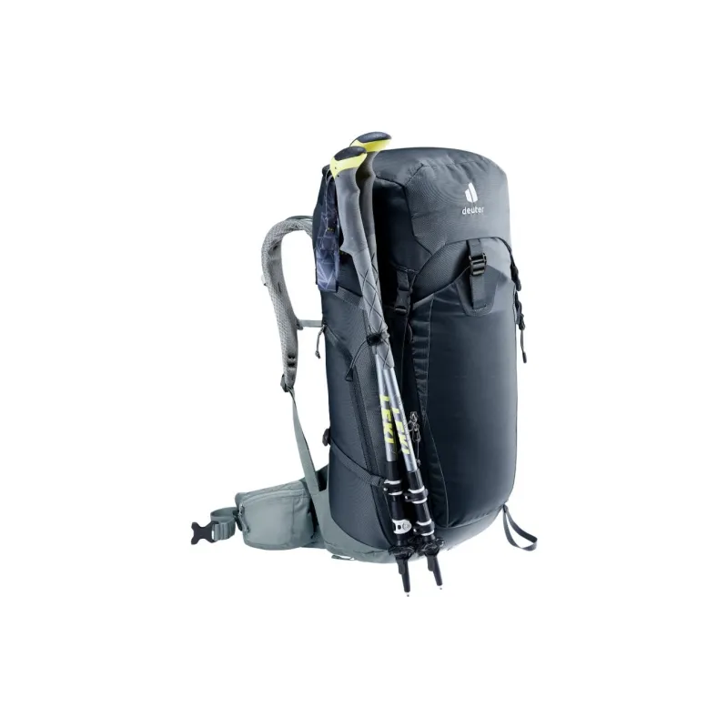 DEUTER 36L Mountaineering Double Shoulder Outdoor Bag Polyamide Black Unisex-8