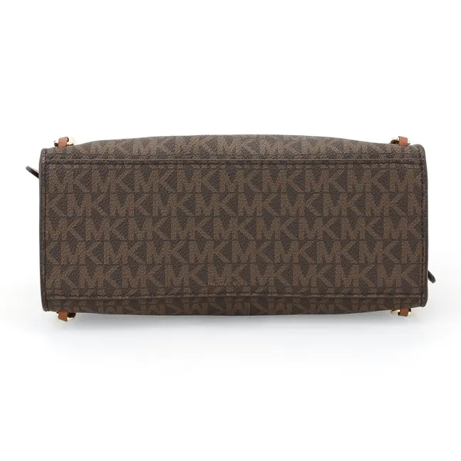 MICHAEL KORS Mina Small Signature Logo Chain Crossbody Bag-5