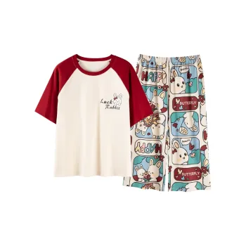 Mulong Family Pajama Set Women's Scarlet