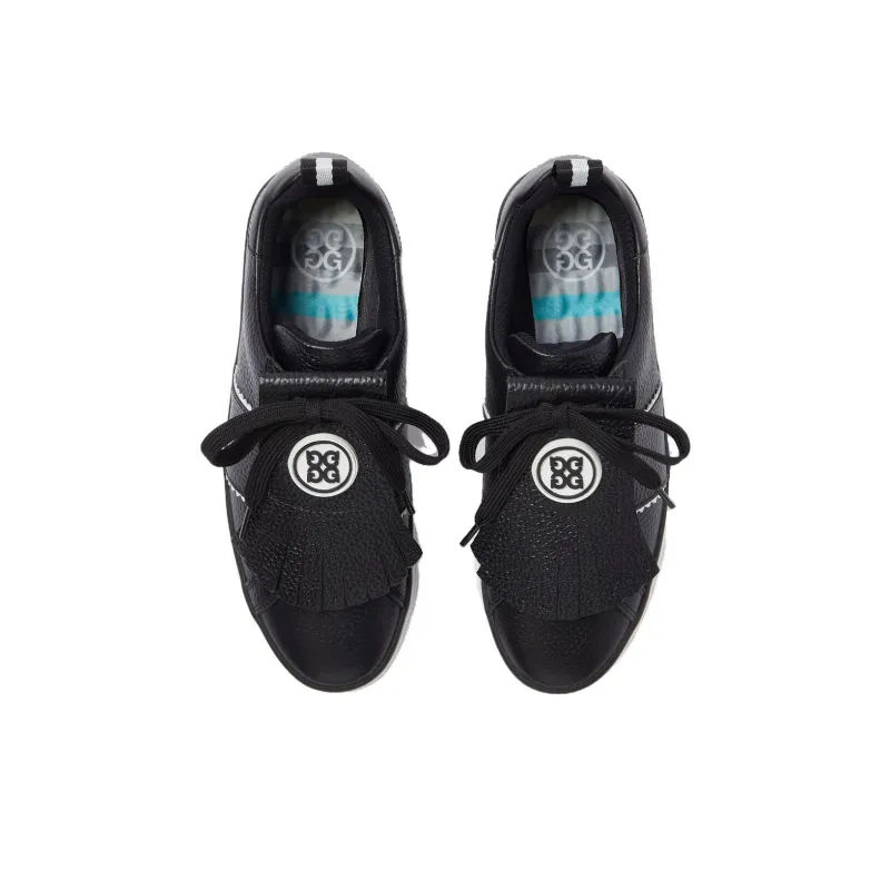 GFORE Low Top Golf Shoes Women's Black White-3