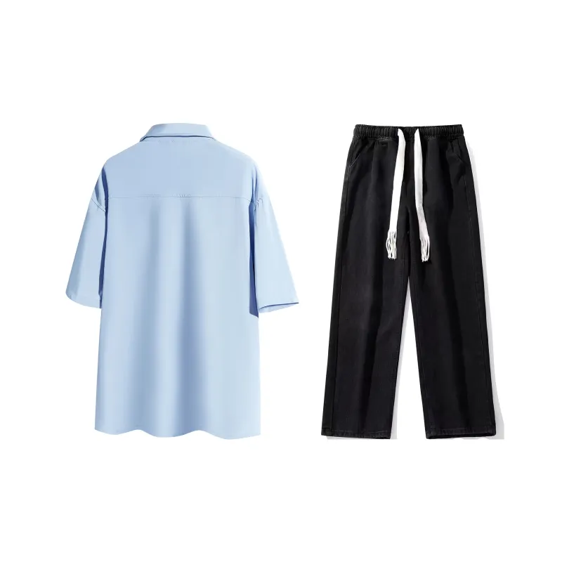 Airwalk Shirt Matching Set Unisex-12