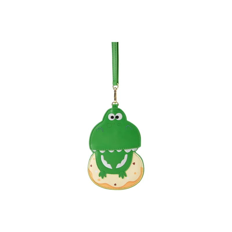 Disney Polyurethane With Artificial Leather Card Holder Unisex Green-1
