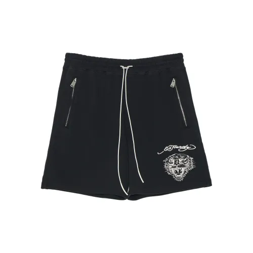 Ed Hardy Casual Shorts Men Black