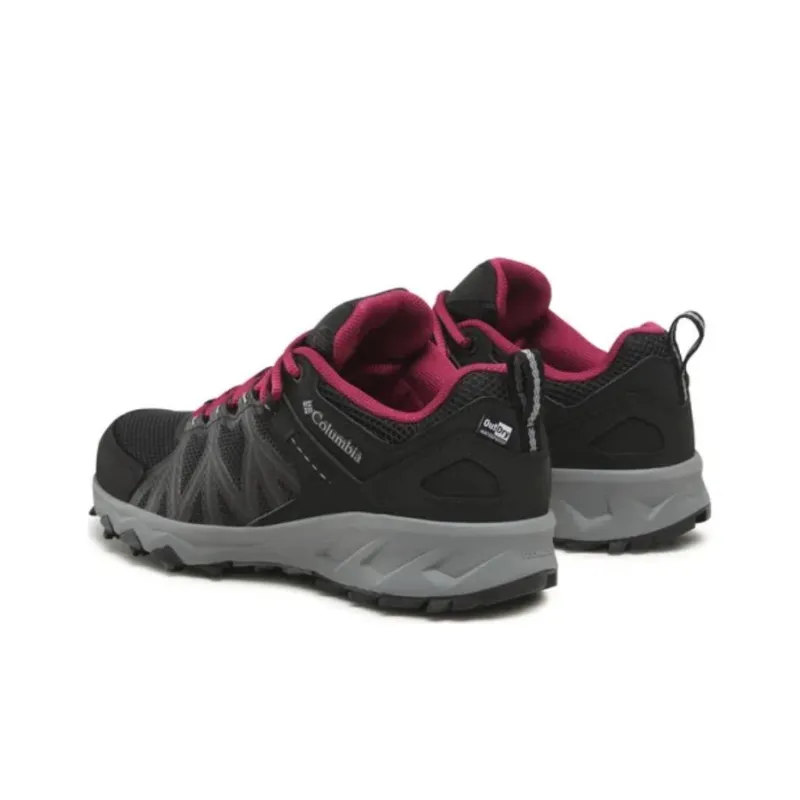 Columbia Sportswear Company Slip Resistant Water Resistant Supportive Rebound Low Top Hiking Hiking Shoes Women's Red-2