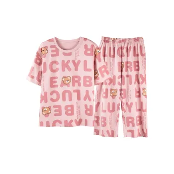 Mulong Family Pajama Set Women's Peach