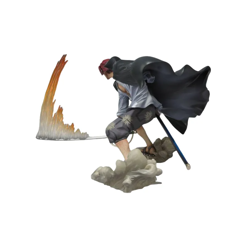 BANDAI Shanks Figuarts Zero Red Hair Battle Ver Scale Figures-2