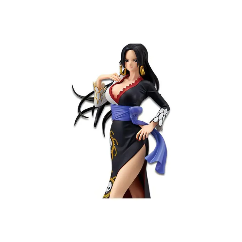 BANPRESTO Boa Hancock Glass Factory One Piece Empress Boa Hancock & Nami Scale Figures-2