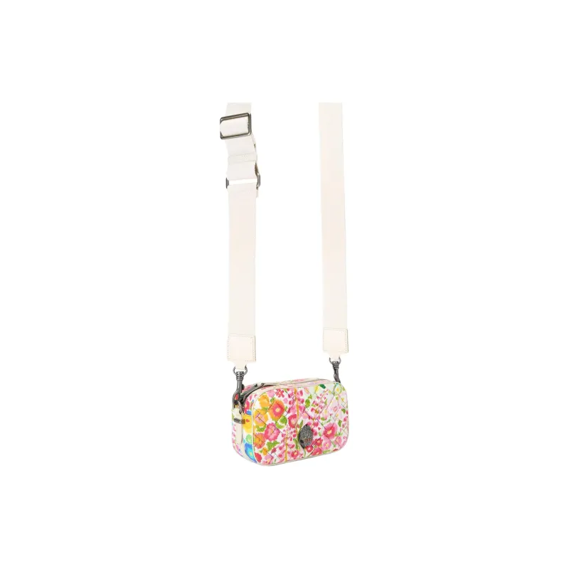 Kurt Geiger London Kensington Collaboration Leather Camera Bag Shoulder Bag Crossbody Bag Small Size Women's Multicolor-2