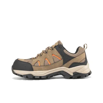 Jeep Slip Resistant And Abrasion Resistant Coverage Low Top Safety Shoes, Outdoor Shoes Unisex Khaki