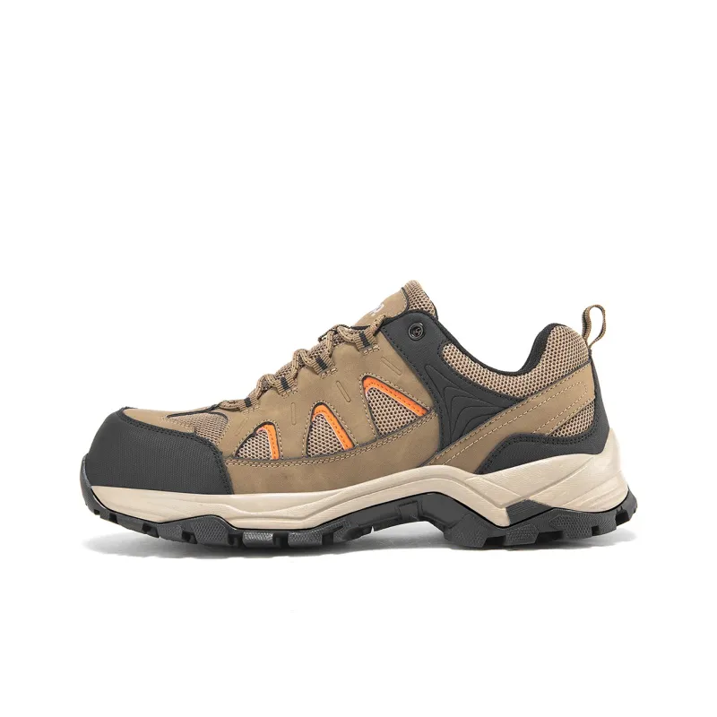 Jeep Slip Resistant And Abrasion Resistant Coverage Low Top Safety Shoes, Outdoor Shoes Unisex Khaki-0
