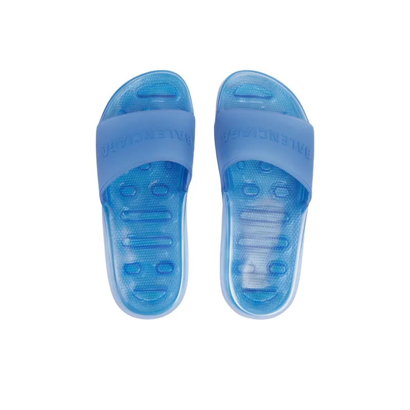 Balenciaga Pool Slide Slippers Men's Blue-5