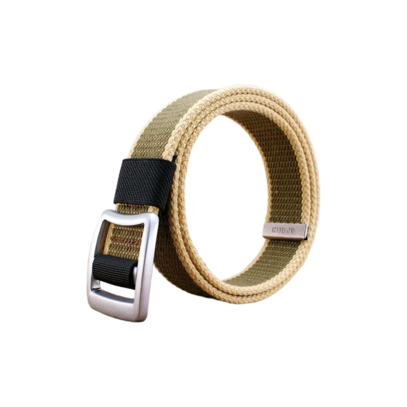 Mulinsen Fabric/Alloy Belt Men's 3.8cm Width-2