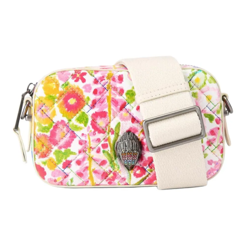 Kurt Geiger London Kensington Collaboration Leather Camera Bag Shoulder Bag Crossbody Bag Small Size Women's Multicolor-0