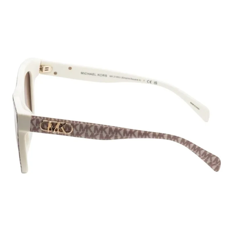 MICHAEL KORS Square Sunglasses Women's White-1