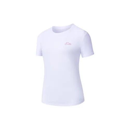 Erke T-Shirts Women's True White