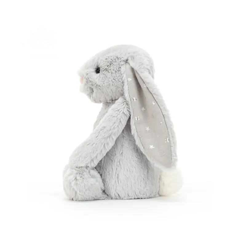JELLYCAT Bashful Shimmer Bunny Plush Toy-4