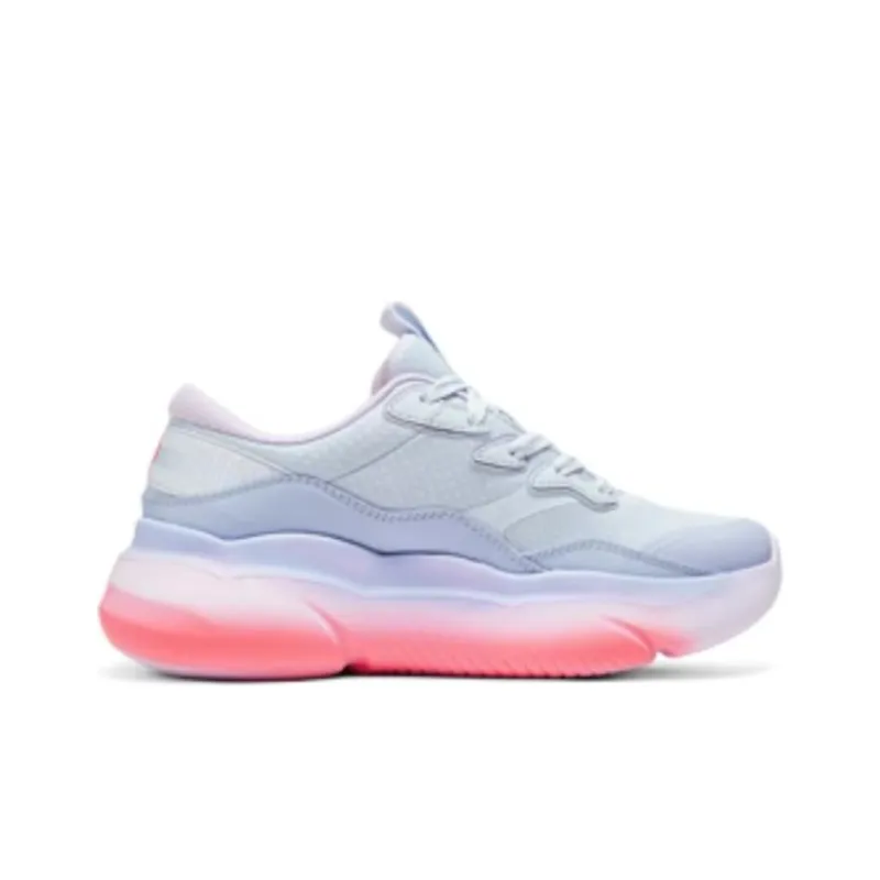 Skechers Sport Cushioning Slip Resistant Rebound Breathable Low Top Casual Shoes Women's Lavender-1