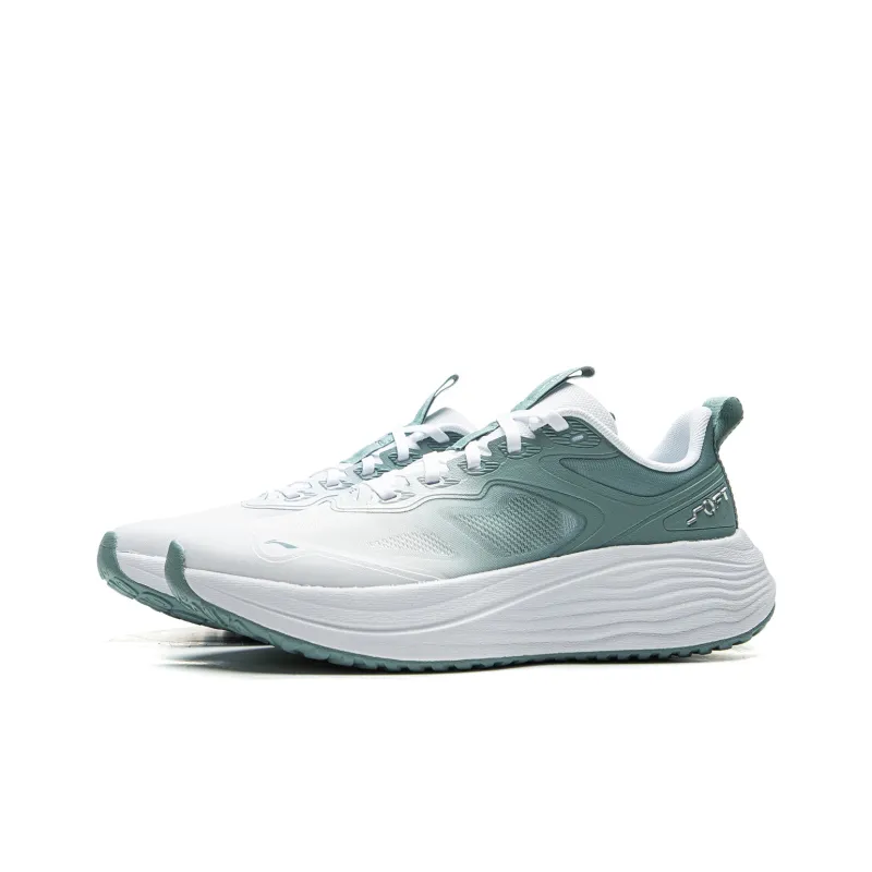 LINING Soft Lite Casual Shoes Men Low Top Lime Green/Standard White-3