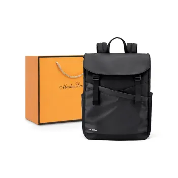 MashaLanti Oxford Backpack Large Size Men's Black