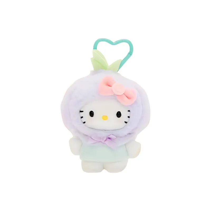 Sanrio Hello Kitty Fruit And Vegetable Styling Plush Dolls Plush Pendant 12cm High-0