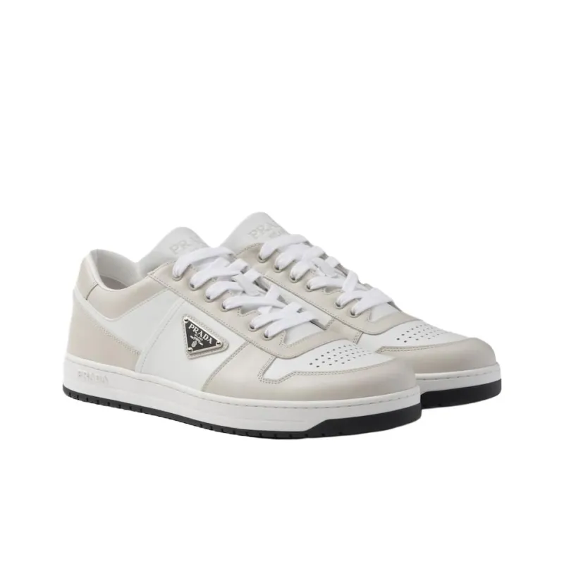 PRADA Prada Downtown Skateboard Shoes Men's Gray White-2