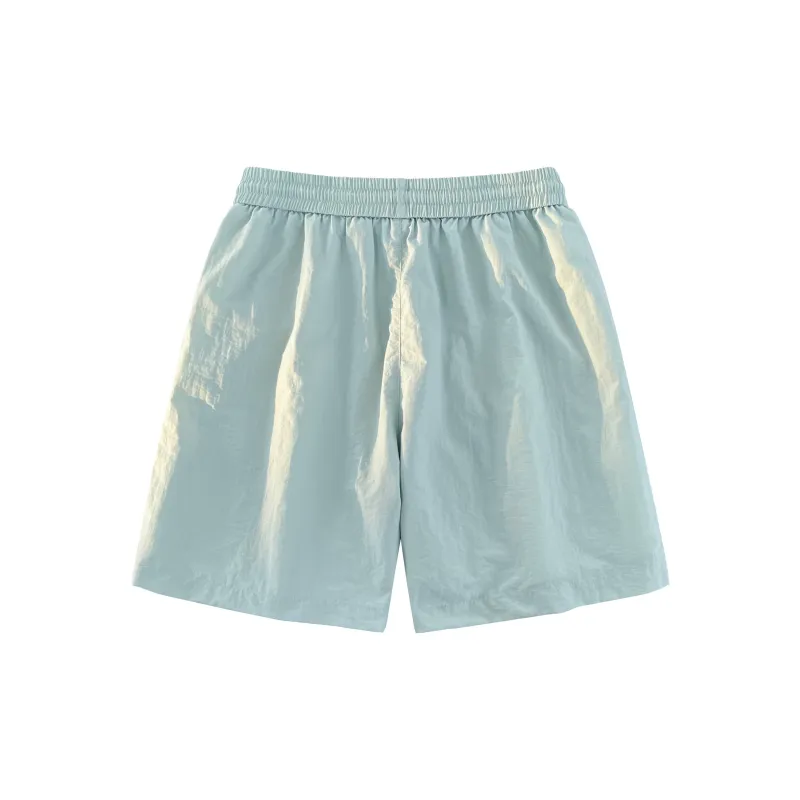 URBAN AUTHENTIC Casual Shorts Unisex Violet-13