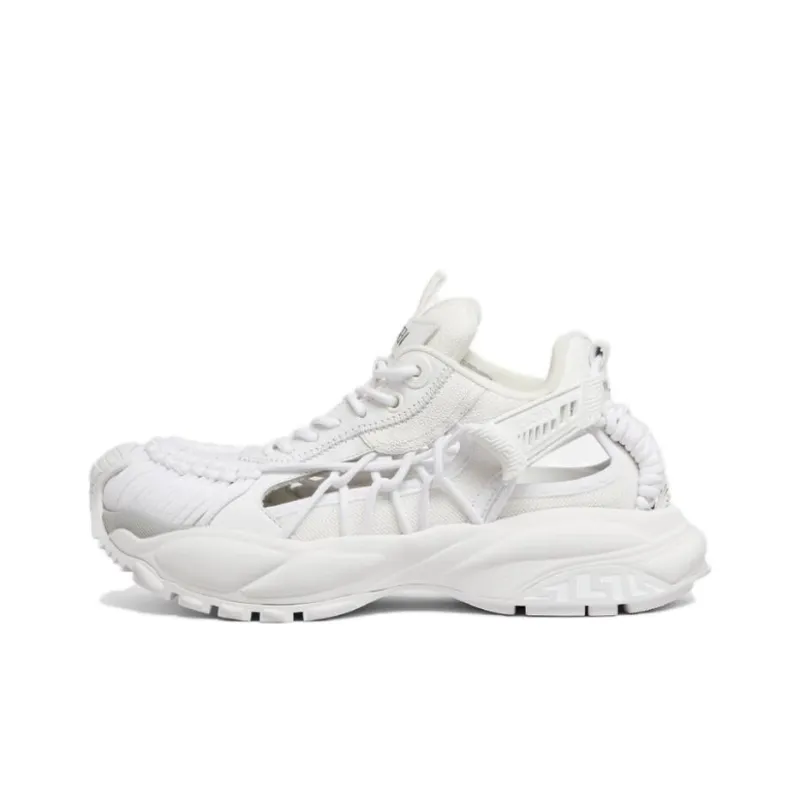 FANSIZHE Mercury Low Top Casual Shoes Men's White-0